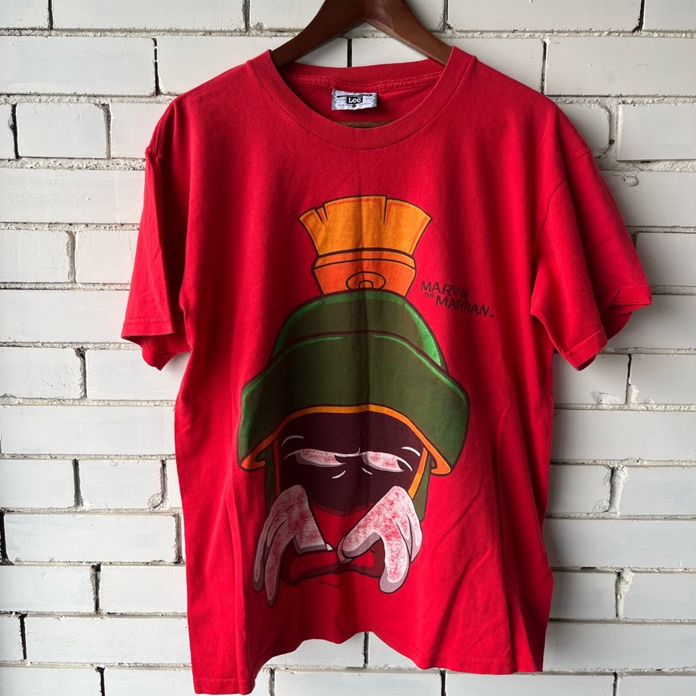1993 Vintage Marvin the Martian Red T-Shirt